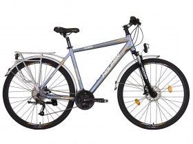 KOLIKEN BLACKTOUR 28" TÚRA KERÉKPÁR FEKETE