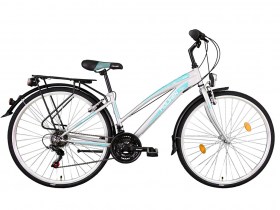 KOLIKEN GISU 28" NŐI TÚRA KERÉKPÁR PIROS