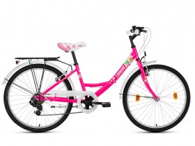 CSEPEL FLORA 24-AS 6SP GYEREK KERÉKPÁR